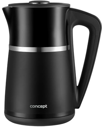 Instant-Wasserkocher mit Temperaturregelung 1,7 l, RK3100, Schwarz