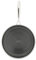 Sitram 715066 Poêle en Acier Inoxydable Triply Ø 30 cm - Revêtement Nid d'Abeille Anti-Adhésif et Anti-rayures, sans PFOA - Tous Feux dont Induction, Gris Inox