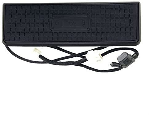 BTFWM Car Qi Wireless Charger Water Cup Holder Trim, for BMW, for 3 Series F22 F20 M4 F82 F30 F31 F32 F34 F36 Storage Box Frame Interior Wireless Charging Pad (Size : For F30 F31 F32 F36)