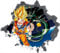Wandtattoo Kinder Wandtattoos Anime Poster Aufkleber, Wandtattoo für Kinder (10203)