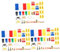 VICASKY 120pièces Miniature Panneaux De Signalisation Routière Éducatifs Jouets De Barricade pour Et Construction