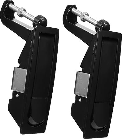 PLAFOPE 2pezzi Serratura Compressione Per Armadi in Lega Di Zinco Resistente e Regolabile Per Porte Di Scatole Armadietti Chassis Piccola Per Uso Industriale