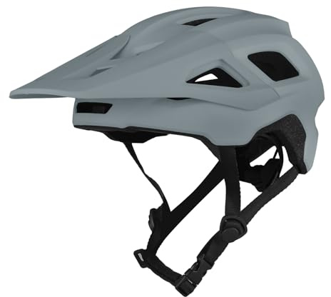 Aomiun Mountainbike-Helme Fahrradhelme für Erwachsene, 17 Belüftungsöffnungen Atmungsaktiver Fahrradhelm EPS-Fahrradhelm mit abnehmbarer Sonnenblende,Radhelm Einstellbare Fahrradhelme