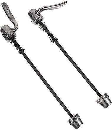 TOKIDNY 2pcs Rear Wheel Axle Skewer Adapter for Bike Trainer Quick Release Replacement Part