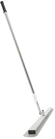 Concrete Cement Trowel Tool 80 * 10cm Concrete Finishing Trowel Tools Concrete Kit Adjustable Telescopic Rod Length 1.1m-2m Bull Float Concrete Float for Cement Surface