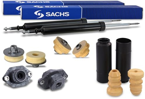 Set bestehend aus 2x Stoßdämpfer +Domlager +Staubschutzsatz hinten 40669395 | Kompatibel mit: BMW 1, 1 Cabriolet, 1 Coupe, 3, 3 Cabriolet, 3 Coupe, 3 Touring
