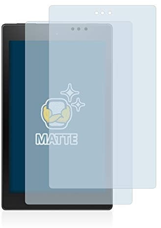 brotect Screen Protector Anti-Glare compatible with Amazon Fire HD 8 2018 (8th Gen.) (2 Pack) Screen Protector Matte, Anti-Fingerprint Protection Film