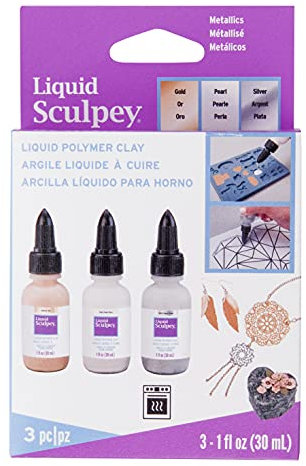 Polyform Sculpey Liquid Bakeable Medium 1oz Mtlcs