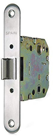 WOLFPACK LINEA PROFESIONAL - Picaporte 2000- 50 Acero Zincado Canto Redondo