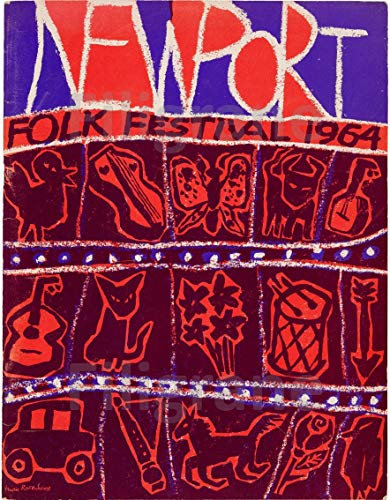 PostersAndCo ™ New Port Festival Folk 64 Rybr-Poster/Reproduction HQ 40x60cm d'une Affiche Vintage/Ancienne