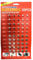 Assorted Mixed Alkaline Button Cell Batteries AG1/LR621 | AG3/LR41 | AG4/LR66 | AG10/LR54 | AG12/LR43 | AG13/LR44 Battery for Watches, Calculators, Key Fobs, Toys (Pack of 50)