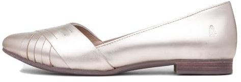 Hush Puppies Women's Marley Ballerina Ballet Flat, Gold, 6 UK