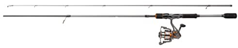 Mitchell Traxx MX2 Lure Spinnruten und Rollen Combo - Raubfisch Setup - Hecht, Barsch, Zander, Forelle, 2.44 m |7-28 g, Grey