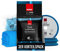 Polierpad Set: Rupes Bigfoot Polierschwamm für 150mm Stützteller - D-A Coarse Ø150-180mm blau (3 STK.) + ChemicalWorkz Premium Poliertuch 500GSM | 4-teilig