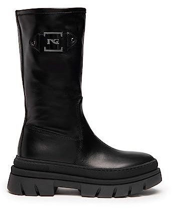 NeroGiardini I206060D Stivali Donna in Pelle - Nero 39 EU