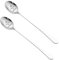 Jagowa 2 Pcs Stainless Steel Coffee Spoons You are My Sunshine Couple Family Cutlery Couple Gifts, Engraved Teaspoon, Long-Handled Ice Cream Spoon