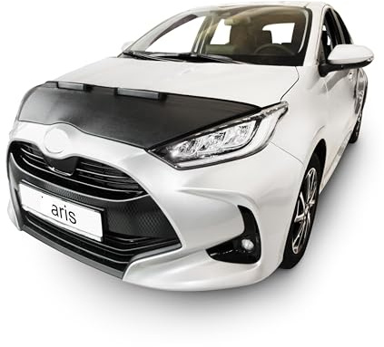 Auto-Bra AB3-00724 kompatibel mit Toyota Yaris XP21 2020 - Haubenbra Steinschlagschutz Tuning Bonnet Bra