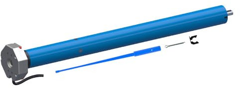 Moteur filaire Ø 45 mm pour volet roulant 80 kg - 50 Nm