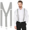 Yetuab Gräulich Hosenträger Herren Extra Stark, Hosenträger Herren,Hosenträger Damen, Hosenträger für Damen, Trachten Hosenträger Herren,Gräulich Hosenträger Schnittschutzhose