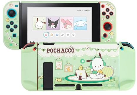 Kuitmor-Schutzhülle für Switch, abnehmbare, schlanke Schutzhülle, süße Harte PC-Schutzhülle, kompatibel mit Switch 2017 [Nintendo_Switch]