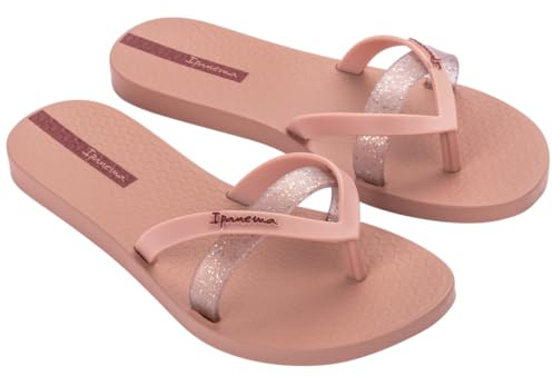 Ipanema Kirei Chic Fem, Infradito Donna, Rosa Glitter Red, 37 EU