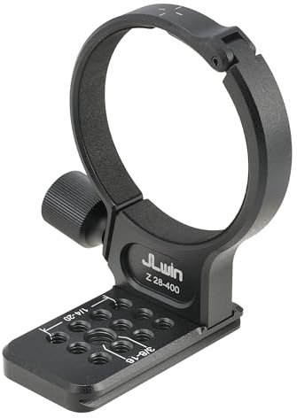 Hersmay 70mm Lens Collar Tripod Mount Ring for Nikon Nikkor Z 28-400mm f/4-8 VR Lens,with 1/4-20 3/8-16 Hole Arca Swiss Mount Base Mount for Tripod Ball Head Clamp Light Stand