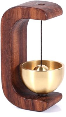 Campanello per Negozianti, Campanello Magnetico per Porta Campanello in Legno per Negozianti per Frigorifero Giardino Cortile Ristorante Veranda Casa Affari Regalo Speciale