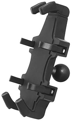 HQGQCEZEK Staffa Navigazione Moto per B&MW S1000RR 2010-2018 HP4 2012-2015 Supporto Telefono Moto Forcella STEM Staffa di Montaggio Staffa di Navigazione