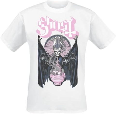 Ghost Beneficense Männer T-Shirt weiß XXL 100% Baumwolle Band-Merch, Bands, Nachhaltigkeit