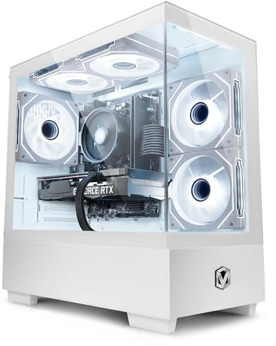 Vibox V-317 Gaming PC • AMD Ryzen 5 5500 6-Kern • AMD Radeon RX 9070 16GB • 16GB RAM • 1TB SSD • Windows 11 • WLAN 6 + Bluetooth 5.4