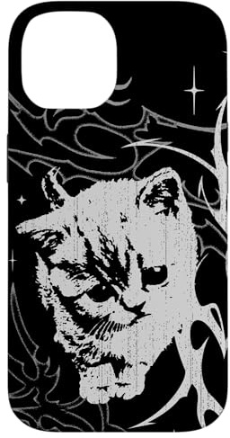 Y2K Cat Cute Emo Goth 90s 2000s Grunge Vintage Graphic Case for iPhone 14