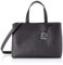 Armani Exchange Liz-Medium Open Shopping, Tracolla Donna, Nero, Einheitsgröße