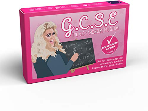 Bubblegum Stuff GCSE Game - The GC Essex Diva Knowledge Comedy Card Game - Suitable For Adults