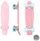 Swell Skateboards Coral – 22 Zoll Mini Cruiser für Jugendliche und Erwachsene Rutschfestes Kunststoffdeck mit hochfesten Trucks, großen griffigen Rädern leisen Kugellagern Anfänger Profi Skaterboard