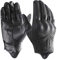 Harssidanzar Motorradhandschuhe für Herren, Leder-Touchscreen-Reithandschuhe GM028, Schwarz, Größe XXL