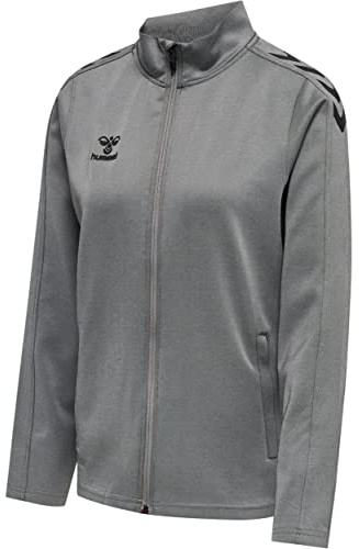 hummel hmlCORE XK Poly Zip Sweat Woman, Grey Melange