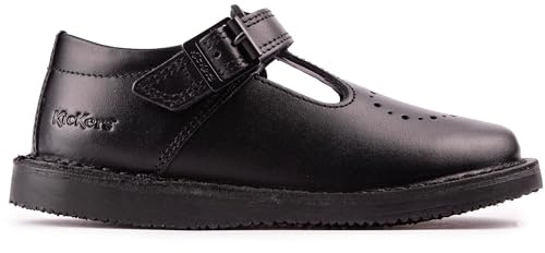 Kickers Kopi Heart T Bar Shoes