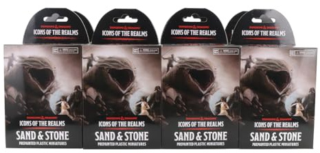 WizKids D&D Icons of The Realms: Sand & Stone (Set 26) Booster Brick (8)