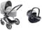 Corolle - Cybex X Corolle Combo Poussette 3 en 1 pour poupon 36 et 42cm + Porte-poupon 2 en 1 Cybex, dès 3 ans