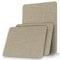 GELAISI Selbstklebende Stoffe, 20x28cm-3er Textil Flicken Selbstklebend, Leinenstoff Reparatur Patch Self-Adhesive für autositz reparatur, Fabric Sofa Reparatur Patchs, Dunkelbeige