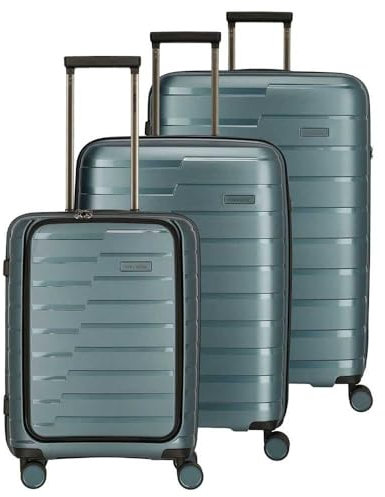 travelite Kofferset Air Base, Marke, Iceblue Metallic S/M/L, Unisex