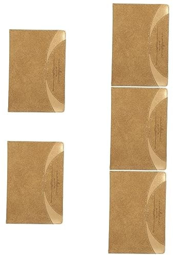 Operitacx 5St Planheft 2023 Notizbücher Kalender 2022 Planer monatlich Tagesordnung Büro-Notizbuch Zeit Notizblöcke tragbares Notizbuch Angebot beachten Haupt planen Agenda-Buch Kunstleder