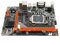 Desktop-Unterstützung DDR3 M.2 Motherboard, Festplattenschnittstelle, NVME/Dual-Mode, VGA++DVI-Ausgang, mit Jumper, fürH61-Serie