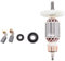 Wresetly Rotor de rechange 220 V pour 360591E DH40MRY DH40M DH40MR DH40SR DH40FR Spline Tige Spline Marteau rotatif