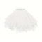 Boolavard 80er Jahre Tutu Rock für Erwachsene, mehrlagiger Tüll-Petticoat, Halloween-Tutu (DE/NL/SE/PL, Alphanumerisch, XXL, 3XL, Regular, Regular, Weiß)