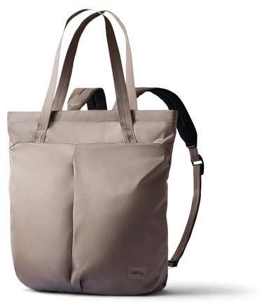 Bellroy Laneway Totepack (18 liter stylish tote bag and backpack in one, for gym, travel or everyday carry) - Fawn