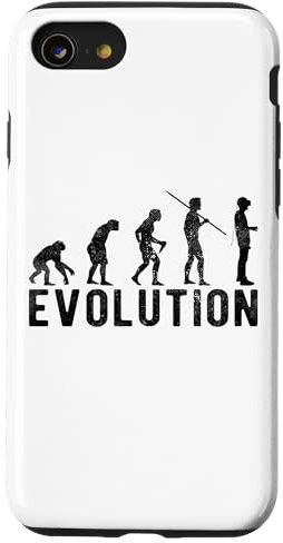 Hülle für iPhone SE (2020) / 7 / 8 VR Virtual Reality Evolution Funny Vintage