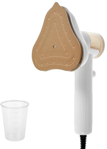 Travel Iron Portable Clothes Steamer 360° Rotatable Mini Ironing Machine Triangular Dry and Wet Iron Steamer Fast Heat-up Handheld Clothing Wrinkles Remover Garment Steamer for Home Travel Shirts