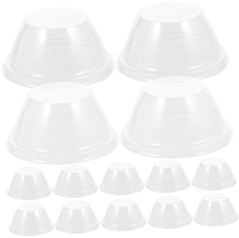 CANIGHT 100St wetterschutz pflanzenschutz Pflanzenabdeckung für den Innenbereich pflanzenzucht Witterungsschutz Anlage Kuppeln wachsen Gärtnerei Haube Kindergartenabdeckung Plastik