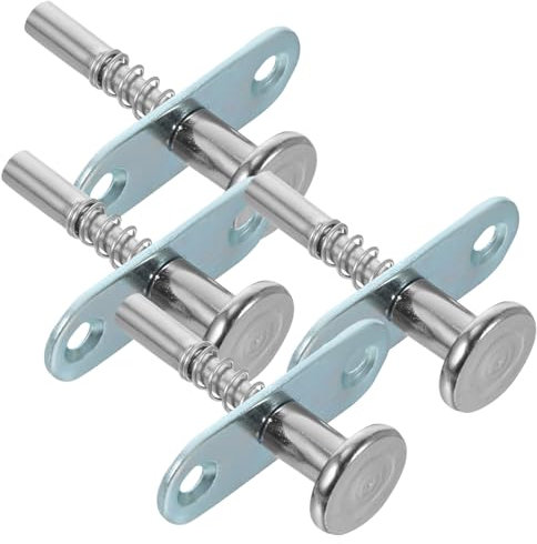 Baluue 8stücke Federbelastete Bolzenriegel Für Kinderbett Praktische Und Einfache Für Möbel Und Schränke Langlebig Und Flexibel Zufällige Farben